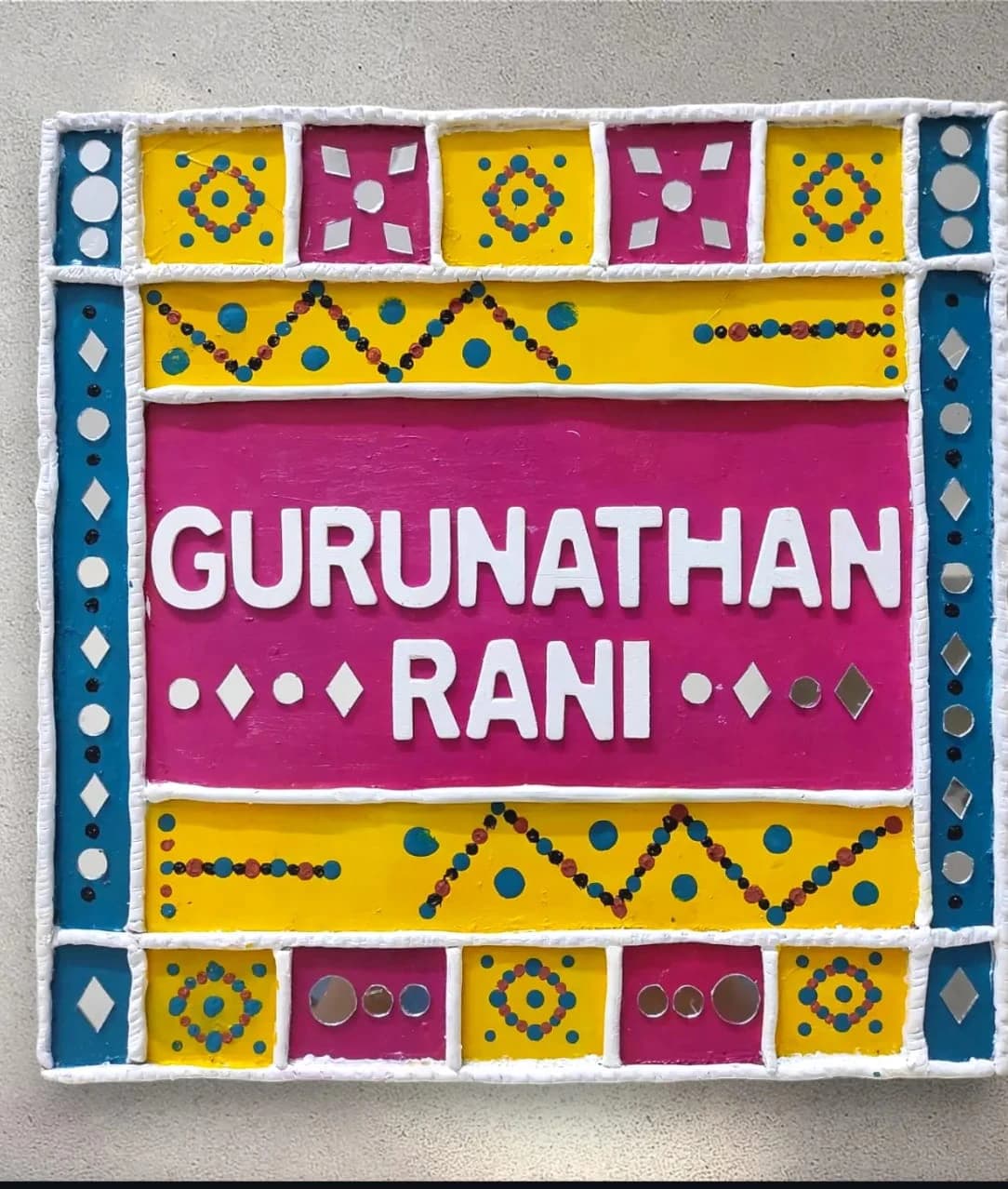 Couple Nameplates