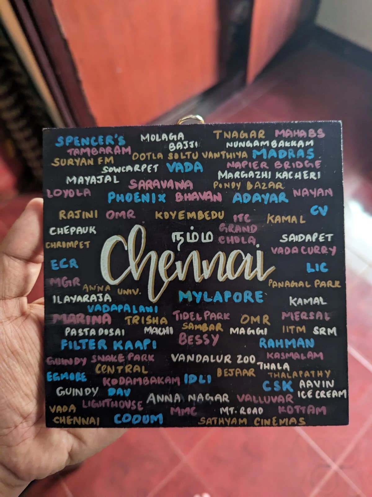 City Pride Wordcloud Canvas